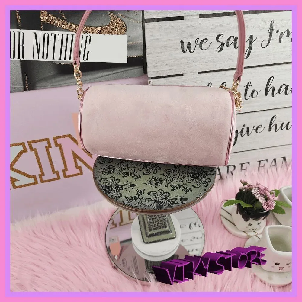 💖 NWT Juicy Couture String of Pearls Roll Bag 9x5 #7243 💖